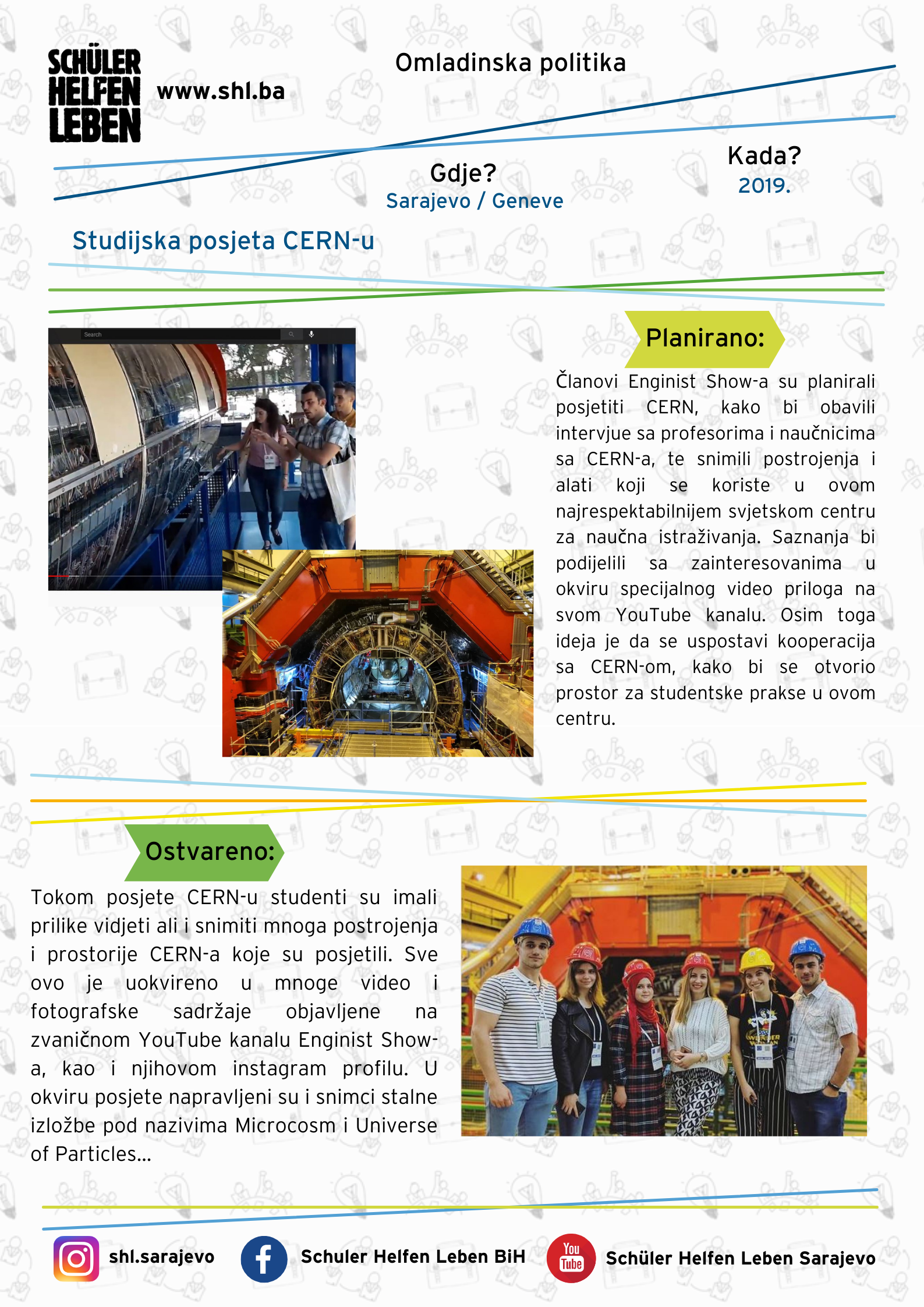 Posjeta CERN-u projekat